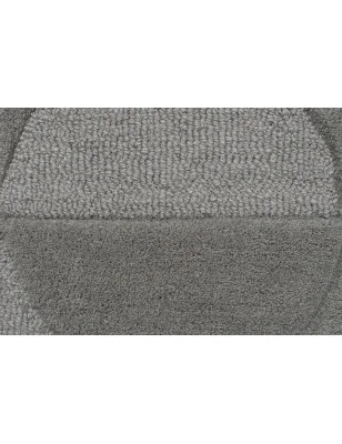 Dywan Wełniany Moderno Gigi Szary – detal krawędzi dywanu