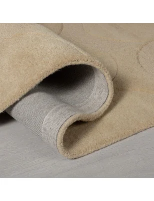 Dywan Wełniany Moderno Gigi Natural – zbliżenie na teksturę – idealny do: do przedpokoju