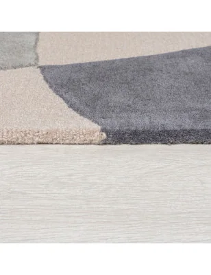 Dywan Wełniany Radiance Glow Szary – widok z góry