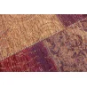 Dywan Bawełniany Manhattan Patchwork Chenille Terracotta – widok z góry