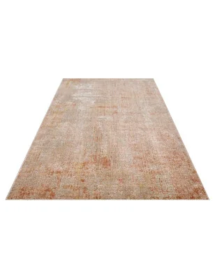 Dywan Do Prania Loft Cairo 105585 Kremowy Czerwony – aranżacja w salonie