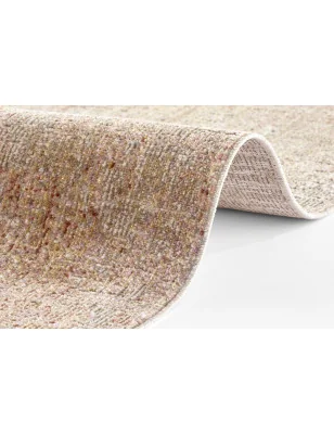 Dywan Do Prania Loft Cairo 105585 Kremowy Czerwony – zbliżenie na teksturę – idealny do: na korytarz