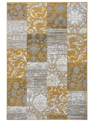 Dywan Patchwork Gloria 105524 Mustard