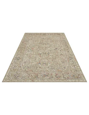 Dywan Do Prania Klasyczny Cairo 105594 Kremowy – aranżacja w salonie