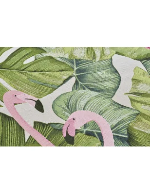 Dywan Zewnętrzny Tarasowy Ogrodowy Flair 105614 Wielokolowory Czerwony – widok z góry