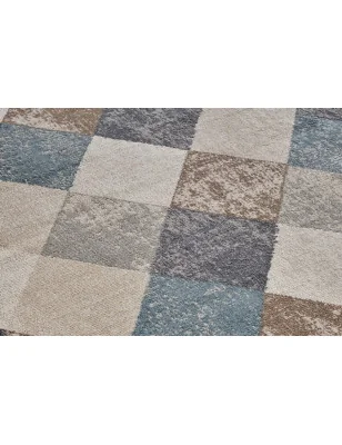 Dywan Nowoczesny Terrain 105598 Kremowy – widok z góry