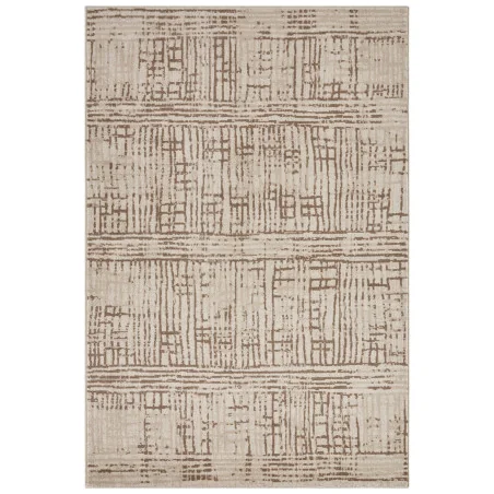 Dywan Nowoczesny Terrain 105603 Kremowy Brązowy – widok ogólny – wzór abstakcyjny