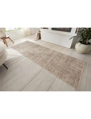 Dywan Nowoczesny Terrain 105603 Kremowy Brązowy – nowoczesny design z bliska – styl abstakcyjny