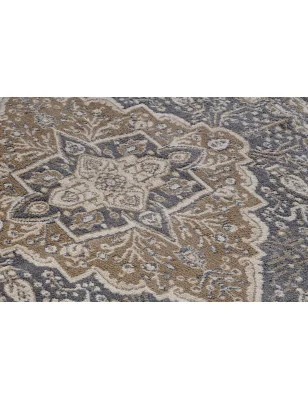 Dywan Klasyczny Terrain 105607 Czarny Brązowy – widok z góry