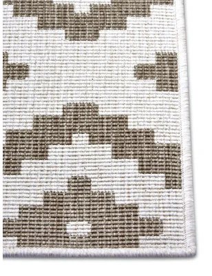 Dywan Dwustronny / Zewnętrzny Twin 105460 Linen – nowoczesny design z bliska – styl skandynawski