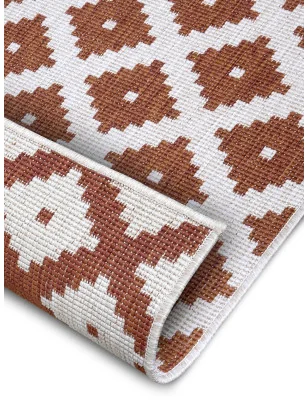 Dywan Dwustronny / Zewnętrzny Twin 105464 Cayenne – zbliżenie na teksturę – idealny do: na korytarz