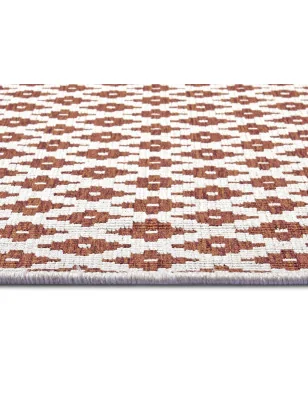 Dywan Dwustronny / Zewnętrzny Twin 105464 Cayenne – nowoczesny design z bliska – styl skandynawski