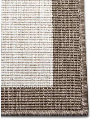 Dywan Dwustronny / Zewnętrzny Twin 105474 Linen – detal krawędzi dywanu