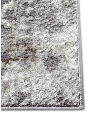 Dywan Glamour Loft Shine Hh 105924 Szary Brązowy – widok z góry