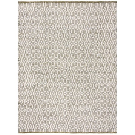 Dywan Wełniany Dream Wool Blend Global Rug Zielony/Kremowy