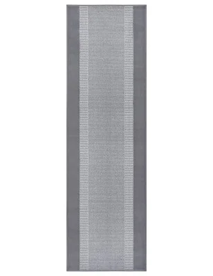 Chodnik Jasnoszary Ramka Basic 105488 Jasny Szary – widok ogólny – wzór ramka