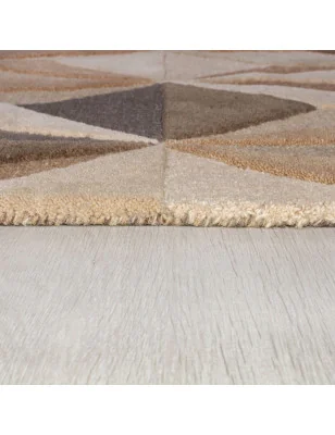 Dywan Wełniany illusion Reverie Natural – aranżacja w salonie