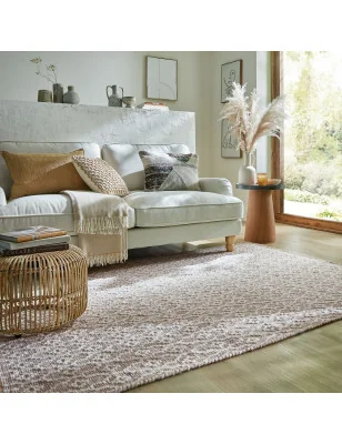 Dywan Wełniany Dream Wool Blend Global Rug Natural – aranżacja w salonie