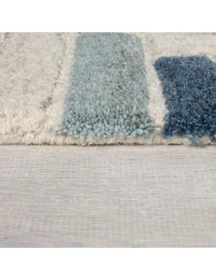 Dywan Wełniany Moda Russo Wielokolorowy – widok z góry