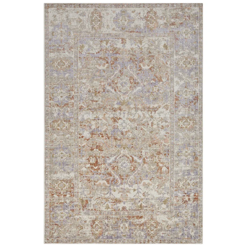 Dywan Do Prania Klasyczny Cairo 105587 Kremowy Czerwony Dywan Do Prania Klasyczny Cairo 105587 Kremowy Czerwony