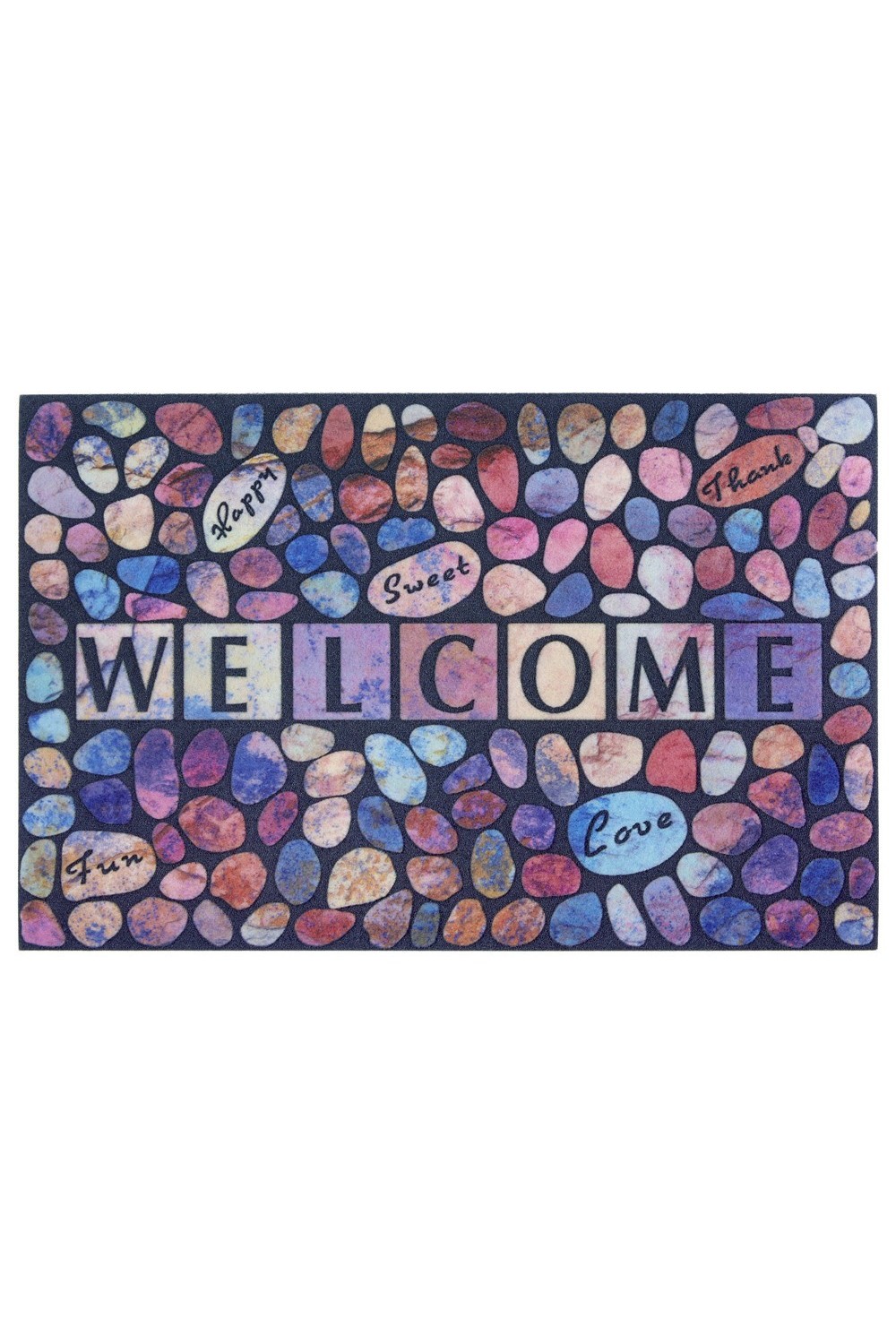 MATA WEJŚCIOWA WELCOME FUSSMATTEN 3D 104677 MULTICOLOR