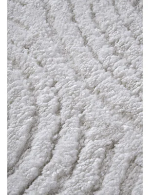 Dywan Nowoczesny Geometryczny Chappe Gallery 106092 Krem Biały – nowoczesny design z bliska – styl 3d