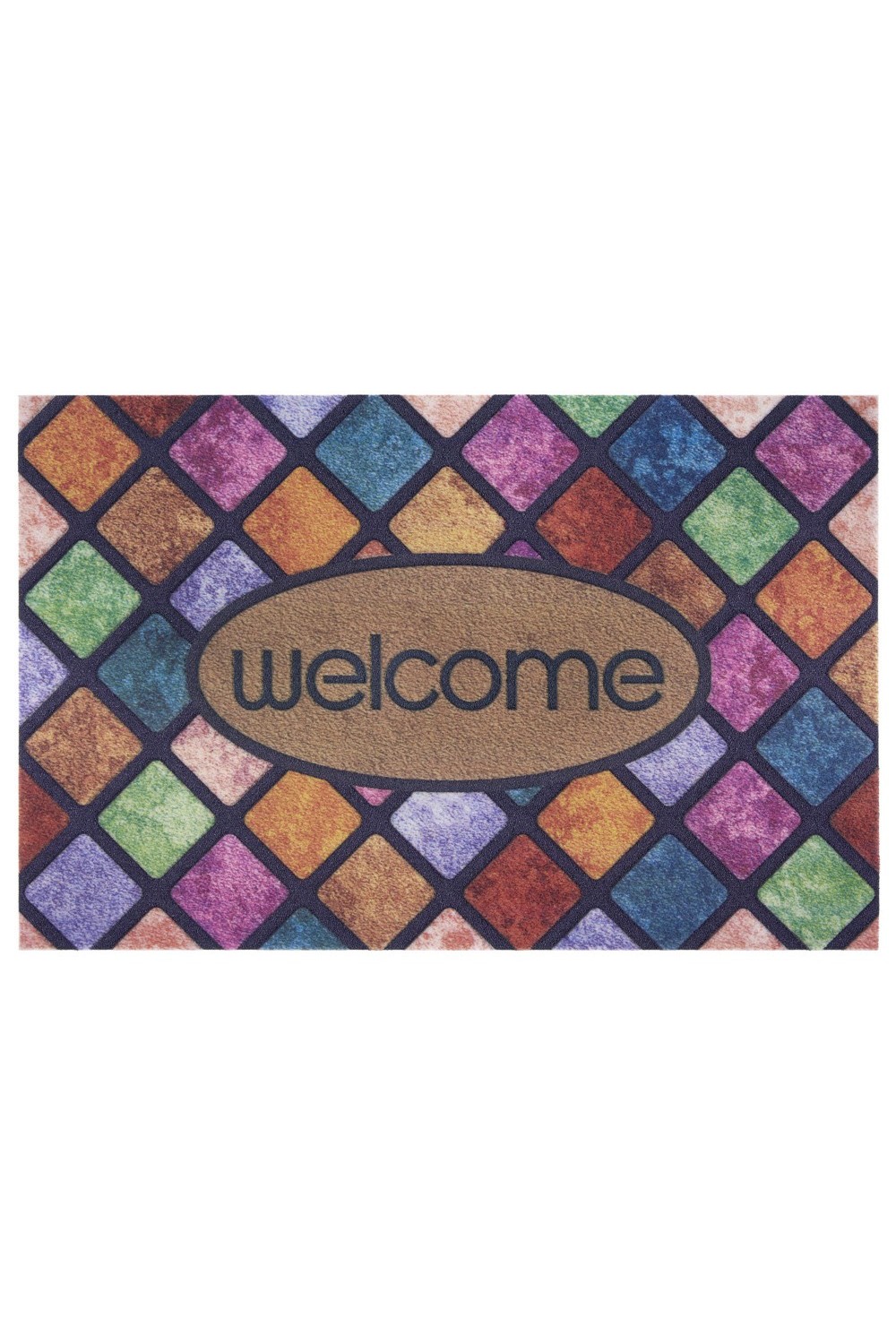 MATA WEJŚCIOWA WELCOME FUSSMATTEN 3D 104678 MULTICOLOR