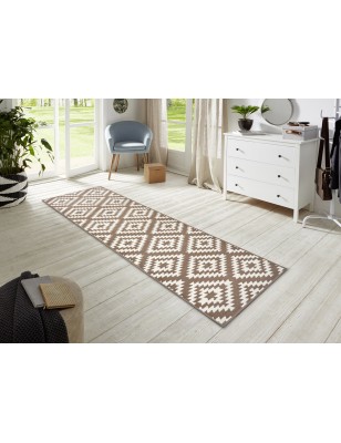 Chodnik Geometryczny Basic 105469 Taupe